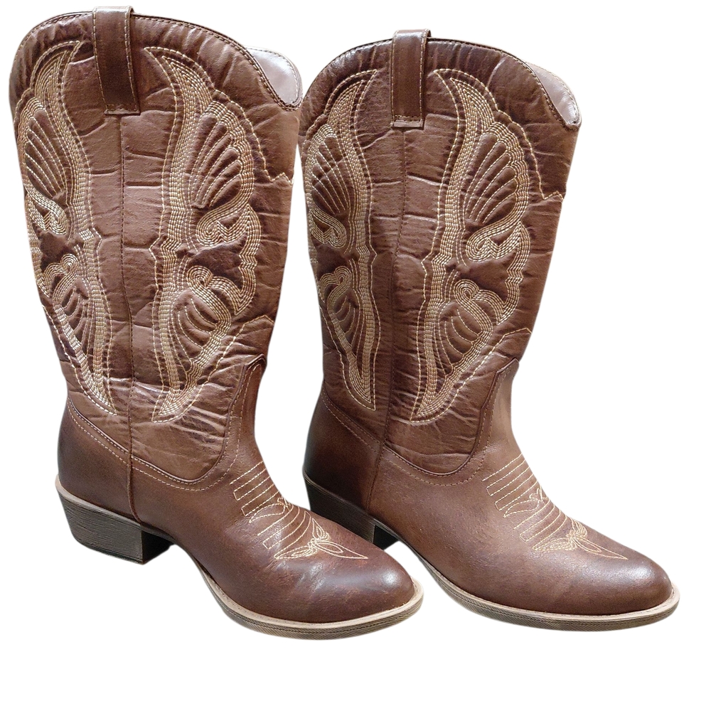 "Coconuts by Matisse" Chance Sz.8.5  Womens Brown Western Cowboy Boots. Perfect.
